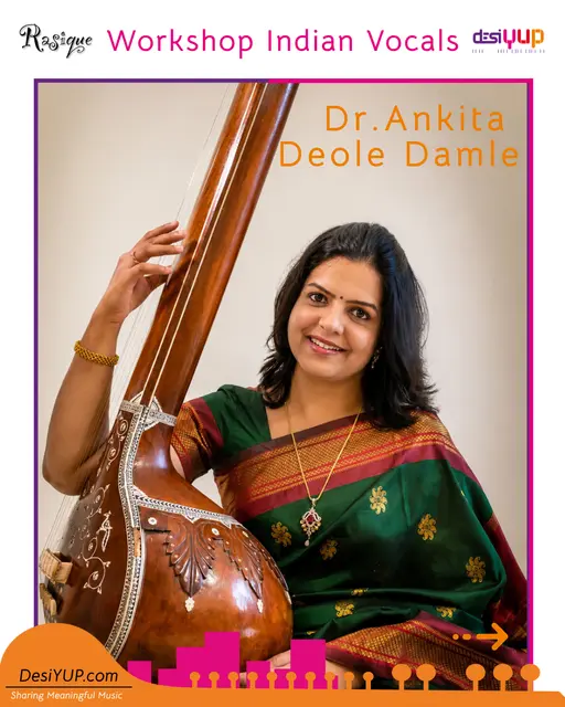 Concert poster — Indian Vocal Workshop